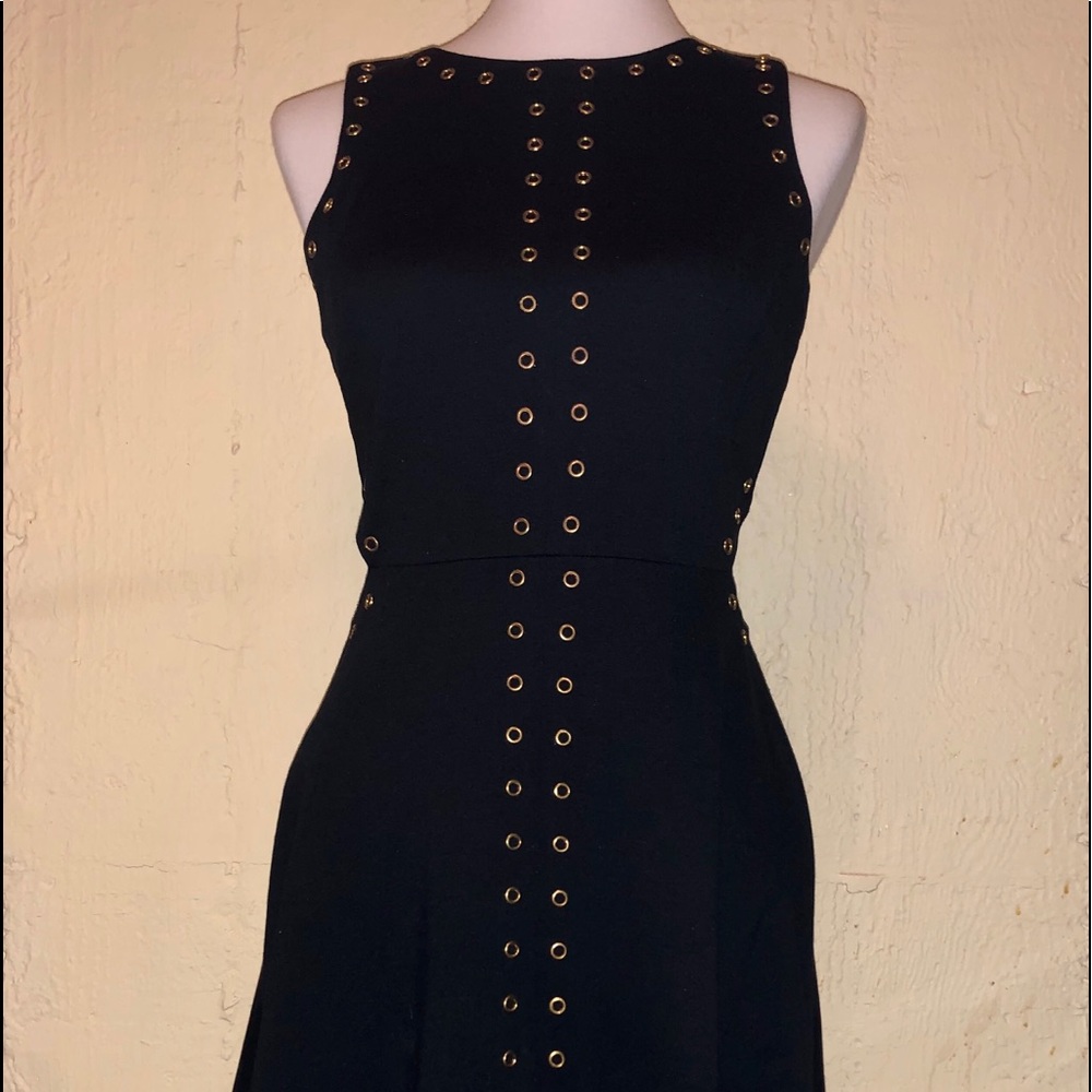 Michael Kors Black Side Cut Out Dress